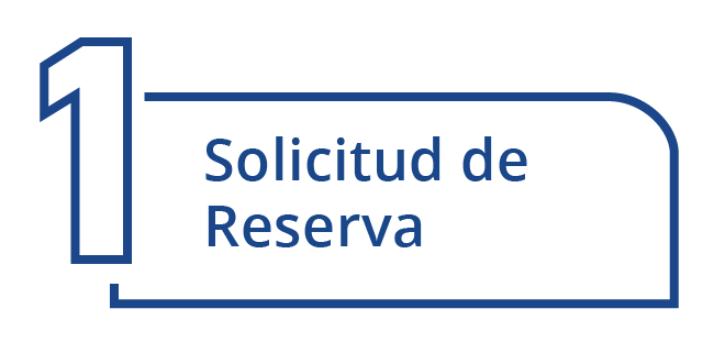 Paso 1 - Solicitud de reserva