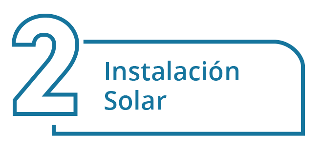 Paso 2 - Instalación solar